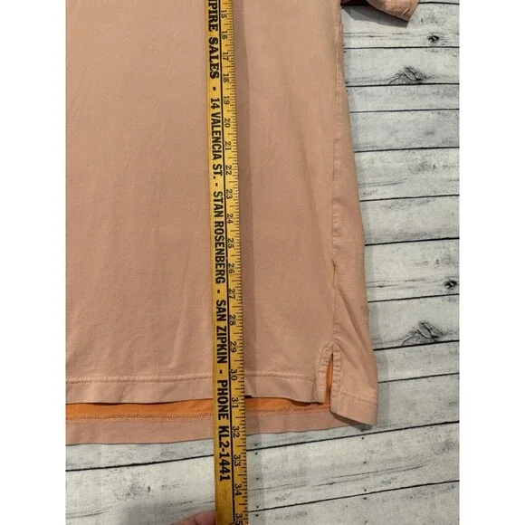 Travis Mathew Mens Short Sleeve Polo Shirt XL Orange Golf Stretch Cotton Blend - Picture 7 of 16